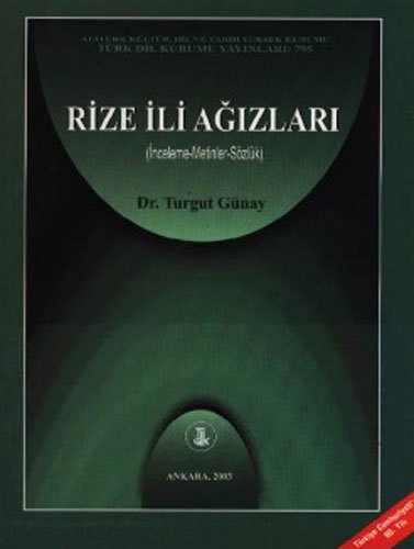 Rize İli Ağızları