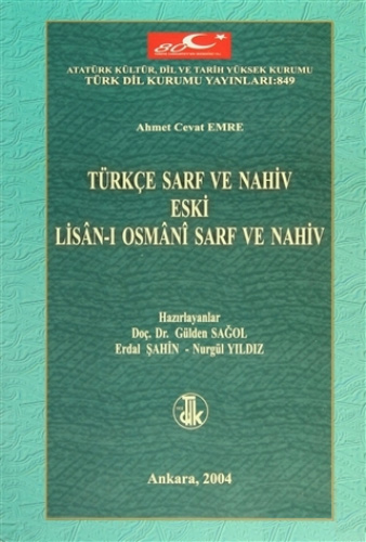 Türkçe Sarf ve Nahiv Eski Lisan-ı Osmani Sarf ve Nahiv