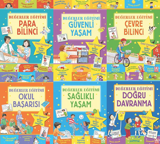 Değerler Eğitimi 6 Kitap Takım