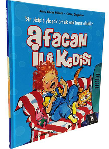 Masal Kütüphanesi - Afacan ile Kedisi (Ciltli)