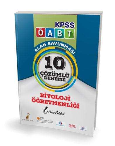 KPSS ÖABT Biyoloji Öğretmenliği Alan Savunması 10 Çözümlü Deneme 2018