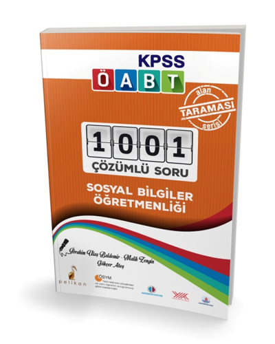 KPSS ÖABT Sosyal Bilgiler Öğretmenliği Alan Taraması 1001 Soru 1001 Çözüm