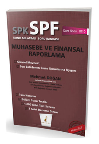 SPK - SPF Muhasebe ve Finansal Raporlama