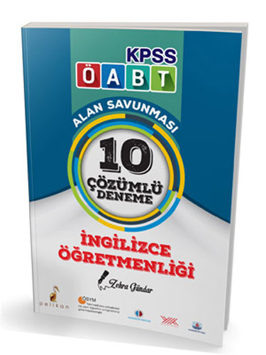 KPSS ÖABT İngilizce Öğretmenliği Alan Savunması 10 Çözümlü Deneme