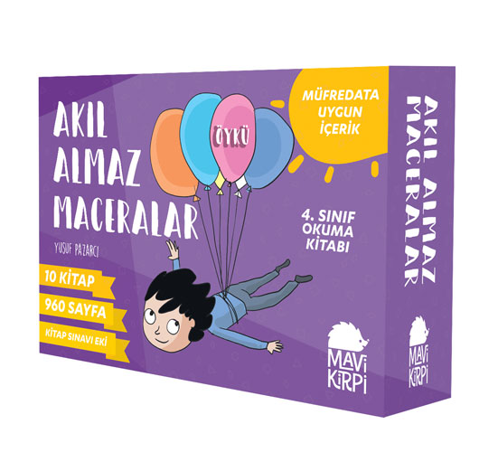 Akıl Almaz Maceralar 4. Sınıf Seti - 10 Kitap Takım