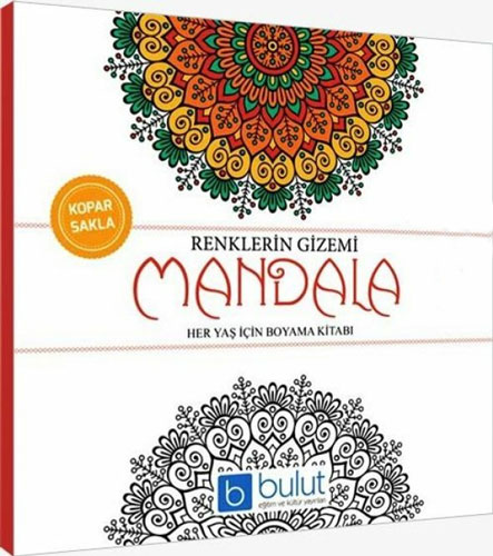 Mandala Her Yaş İçin Boyama Kitabı - Renklerin Gizemi 