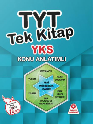 TYT Tek Kitap YKS Konu Anlatımlı