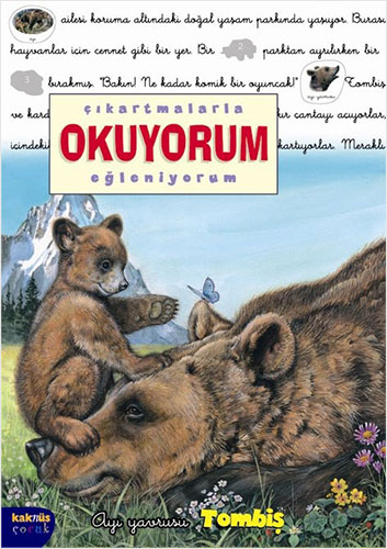 Çıkartmalarla Okuyorum Eğleniyorum- Ayı Yavrusu Tombiş