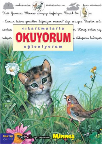 Çıkartmalarla Okuyorum Eğleniyorum- Kedi Yavrusu Minnoş