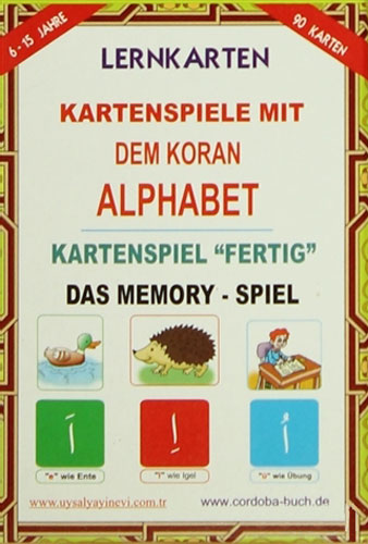Lernkarten Kartenspiele Mit Dem Koran Alphabet