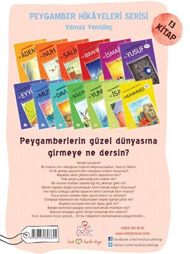 Peygamber Hikayeleri Seti - 13 Kitap Takım