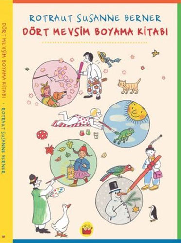 Dört Mevsim Boyama Kitabı