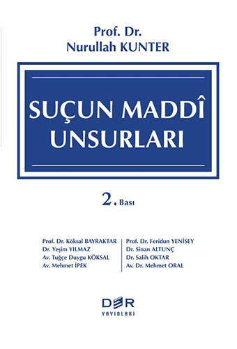 Suçun Maddi Unsurları (Ciltli)