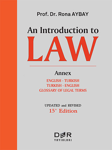 An Introduction To Law ( Ciltli )