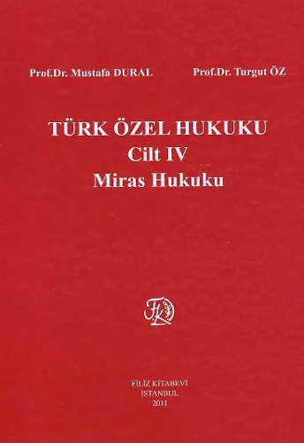 Türk Özel Hukuku Cilt:4 (Ciltli)