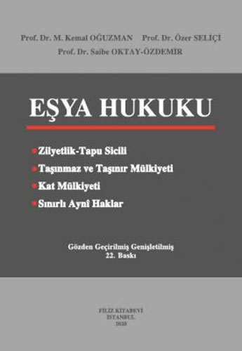 Eşya Hukuku (Ciltli)