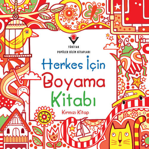 Herkes İçin Boyama Kitabı - Kırmızı Kitap