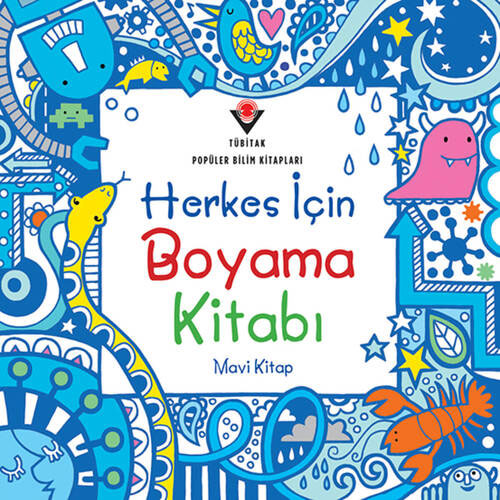 Herkes İçin Boyama Kitabı - Mavi Kitap