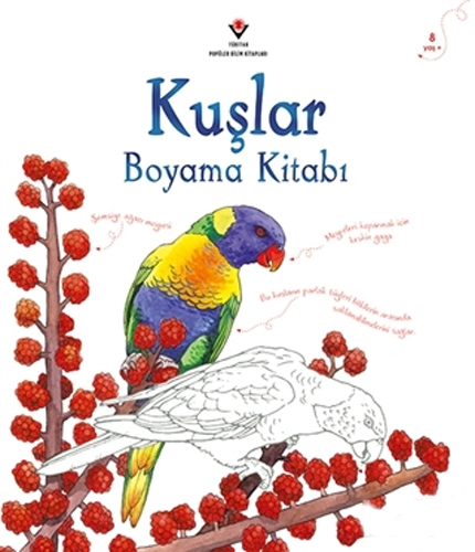 Kuşlar Boyama Kitabı