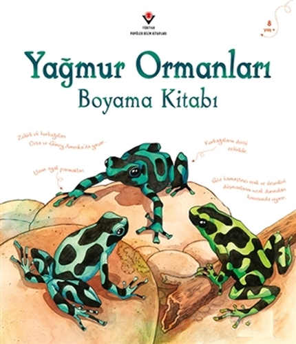 Yağmur Ormanları Boyama Kitabı