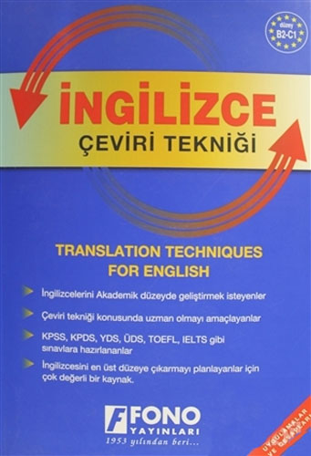 İngilizce Çeviri Tekniği