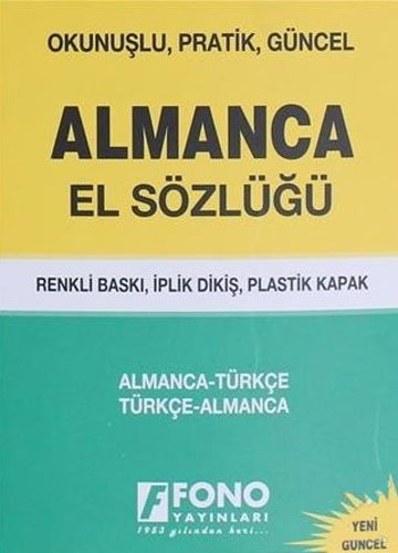 Almanca El Sözlüğü  