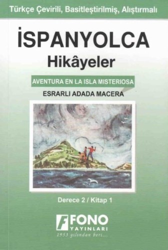 İspanyolca Hikayeler - Esrarlı Adada Macera (Cep Boy)