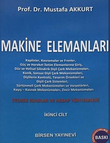 Makine Elemanları 2. Cilt