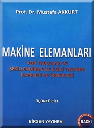 Makine Elemanları - 3