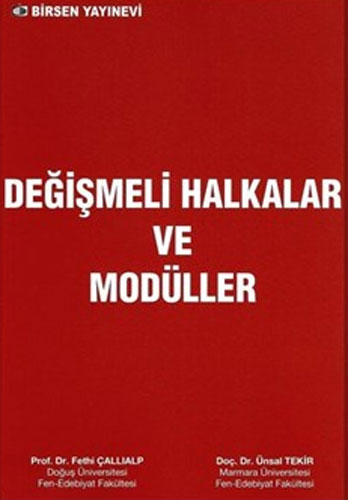 Değişmeli Halkalar ve Modüller 