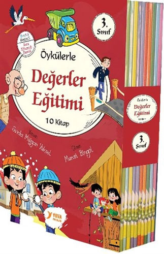 Öykülerle Değerler Eğitimi Serisi 3. Sınıf - 10 Kitap Takım