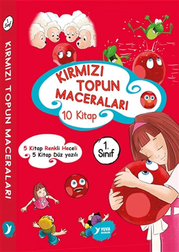 Kırmızı Topun Maceraları (10 Kitap Takım)