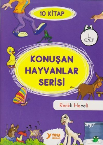 1. Sınıf Konuşan Hayvanlar Serisi - 10 Kitap Takım