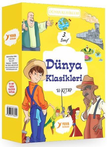 3. Sınıf Dünya Klasikleri Seti - 10 Kitap Takım