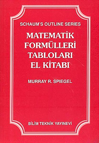 Matematik Formülleri Tabloları El Kitabı