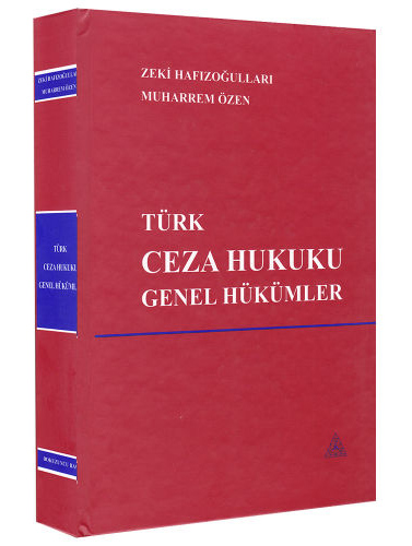 Türk Ceza Hukuku Genel Hükümler (Ciltli)