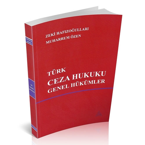 Türk Ceza Hukuku Genel Hükümler (Ciltli)