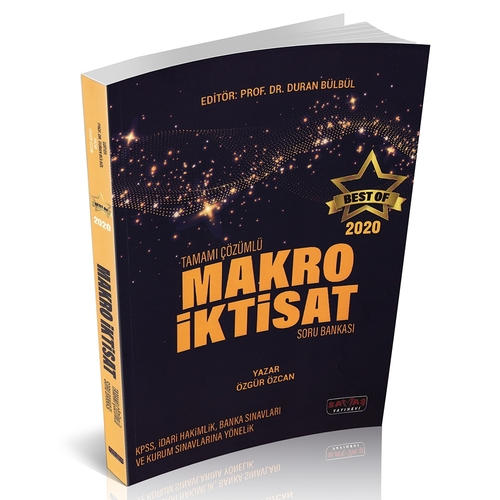 BEST OF Makro İktisat Tamamı Çözümlü Soru Bankası 2020