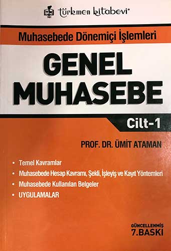 Genel Muhasebe Cilt 1