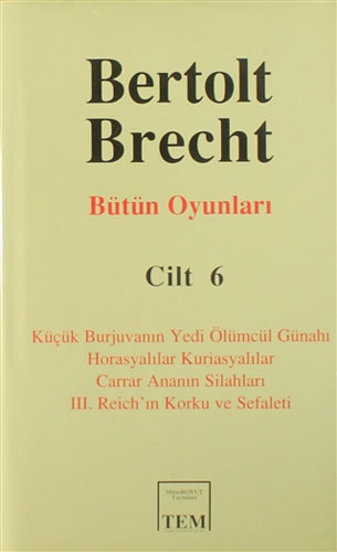 Bütün Oyunları Cilt: 6 (Ciltli)