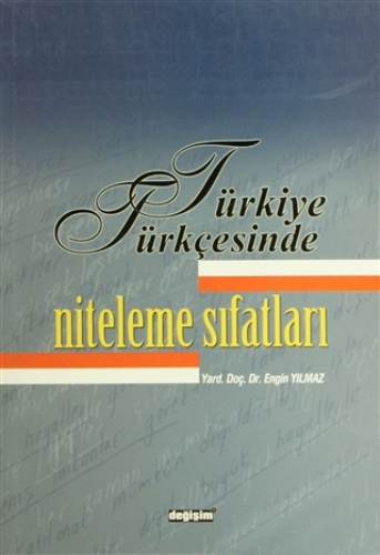 Türkiye Türkçesinde Niteleme Sıfatları