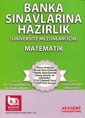 Banka Sınavlarına Hazırlık Matematik