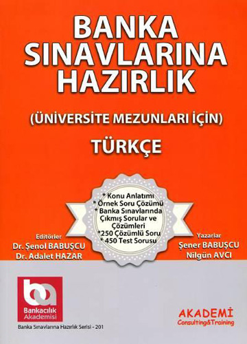 Banka Sınavlarına Hazırlık (Türkçe)