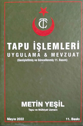 Tapu İşlemleri Uygulama ve Mevzuat