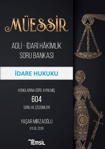 Müessir Adli - İdari Hakimlik Soru Bankası - İdare Hukuku