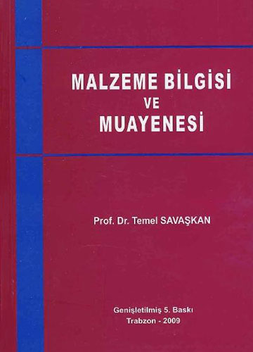 Malzeme Bilgisi Ve Muayenesi