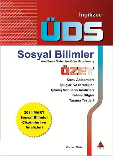 ÜDS Sosyal Bilimler İngilizce