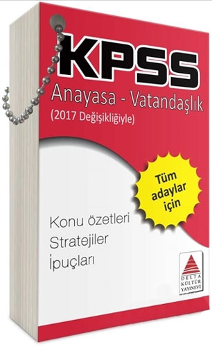 KPSS Anayasa - Vatandaşlık Strateji Kartları