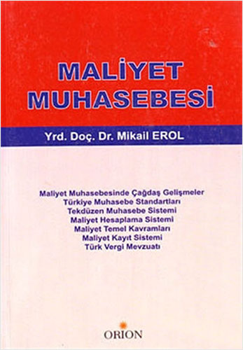 Maliyet Muhasebesi