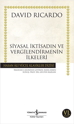 Siyasal İktisadın ve Vergilendirmenin İlkeleri